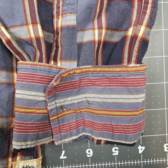 Vintage Timberland Shirt Mens Large Plaid Work Outdoors Logger Preppy Heritage - Picture 2 of 11